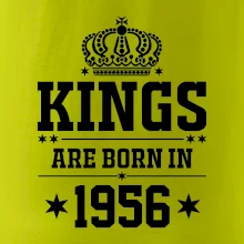 Kings are born in 1956