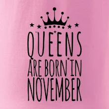 Queens are born in November