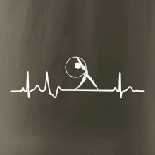 EKG moderná gymnastika obruč