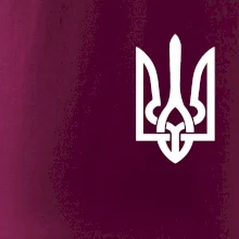 Ukrajina trojzubec prsník Ukrajina trojzubec prsník