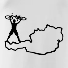 Cyklista - Mapa Rakúska