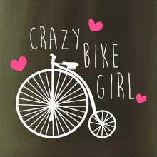 Crazy bike girl Crazy bike girl