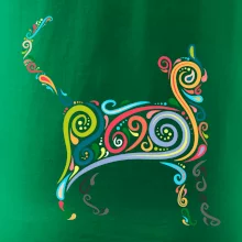 Mačka farebné krivky