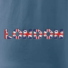 Nápis London vlajka