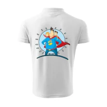 Táta superman - dievča a chlapec