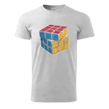 Rubikova kocka kreslená