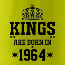 Kings are born in 1964