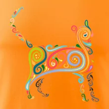 Mačka farebné krivky