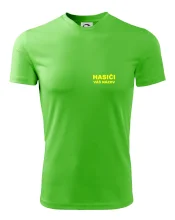 Hasiči - žltý nápis - váš názov zboru