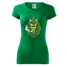 Zhulený lev zelený