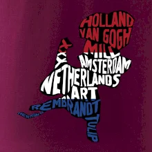 Mapy - názvy miest - Holandsko