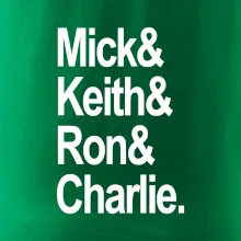 Mick Keith Ron Charlie