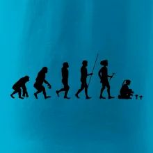 Evolúcia hubárka žena Evolúcia hubárka žena