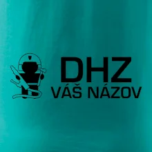 DHZ postavička - vlastný nápis