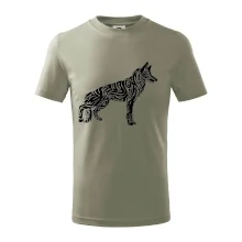 Nemecký ovčiak - tattoo