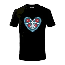 Folklór - srdce modré plné