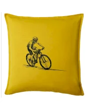 MTB kreslený cyklista