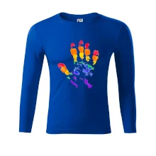 LGBT hand print