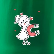 Párový motív - panáčik a magnet