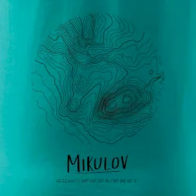 Mikulov - vrstevnice v kruhu