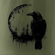 Vrana a mesiac