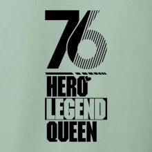 Hero, Legend, Queen 1976