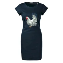 Sliepka kreslená biela