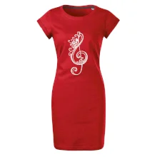 Husľový kľúč kvety