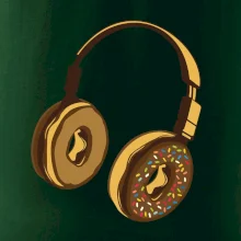 Headphone Donut Headphone Donut