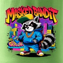 Mýval - masked bandit graffiti