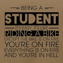 Being a student - bike