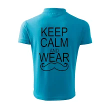 Keep calm and wear mustache Keep calm and wear mustache