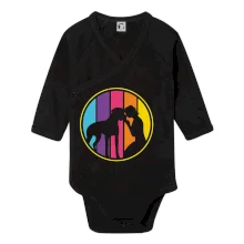 Retro kruh - boxer a dievča