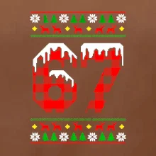 67 vianočný motív