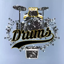 Drums - kreslené bubny Drums - kreslené bubny