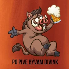 Po pive bývam diviak