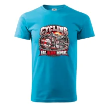 Bicykel medzi horami eat sleep repeat