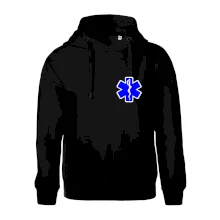 Rescue - Hviezda na prsníku + nápis na chrbte Rescue - Hviezda na prsníku + nápis na chrbte