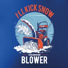 Kick snow blower Kick snow blower