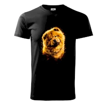 Obrázok poltón Čau-čau sediaci