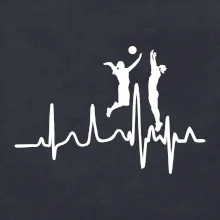 EKG volejbalistky EKG volejbalistky