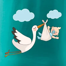 Bocian čakáme bábätko - chlapec