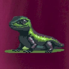 Leguán pixel