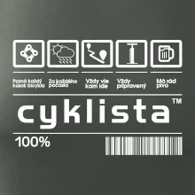 Čiarový kód - cyklista