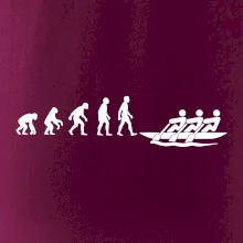 Evolúcia veslovanie 3 ľudia