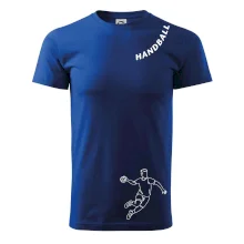 Handball nápis šikmo