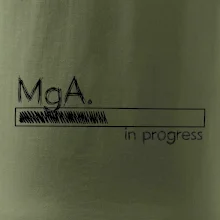 In progress titul MgA. magister / magistra umenia