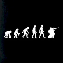 Evolúcia vojaka - sniper Evolúcia vojaka - sniper
