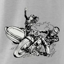 Motorka so sajdkárou Motorka so sajdkárou