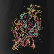 Jazz saxofón splash